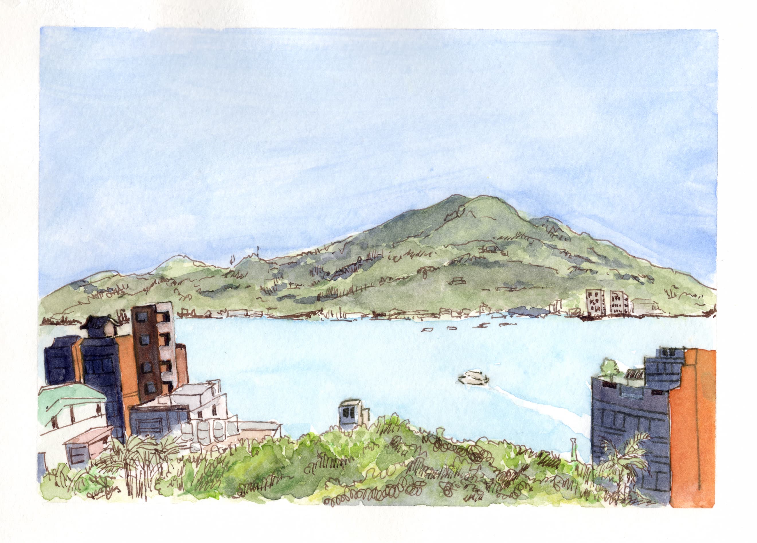 View from Red Castle 1899 <淡水紅樓中餐廳>